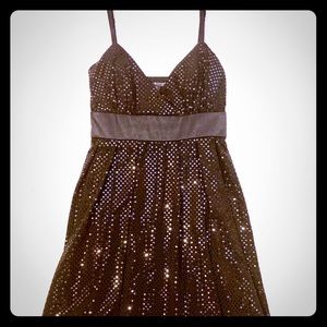 Black Sequin cocktail dress | Size M